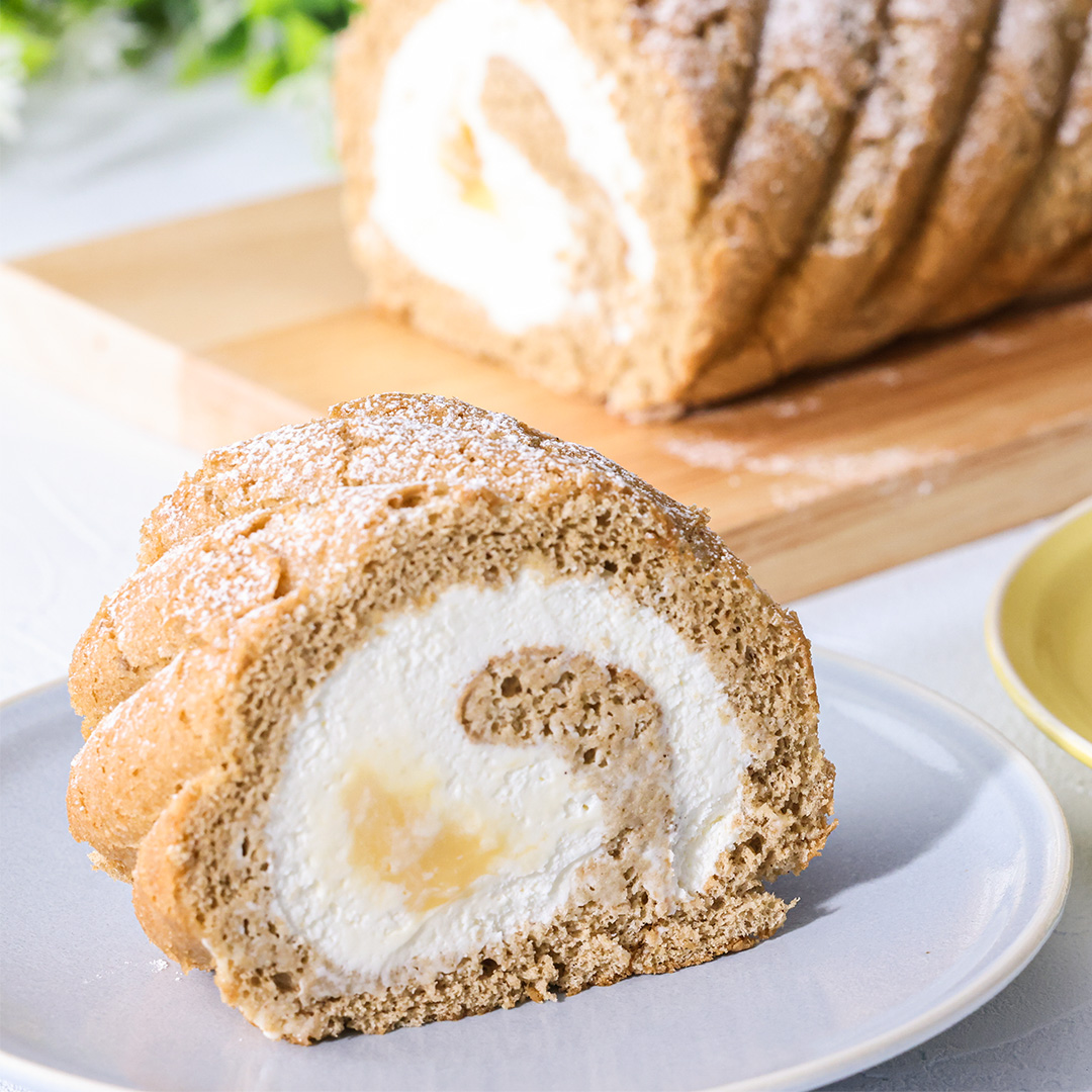 レモンティーロールケーキ