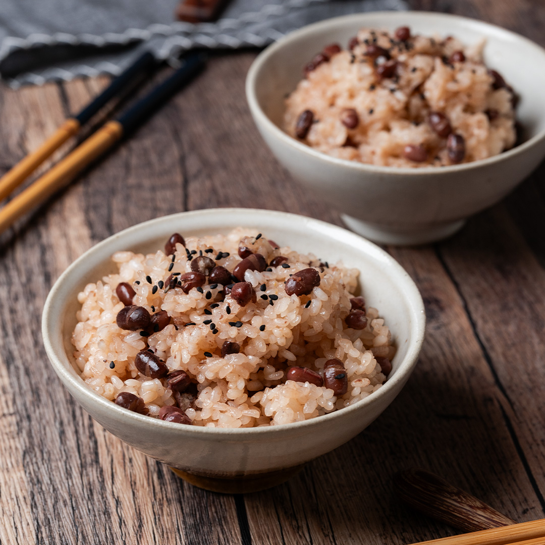基本のお赤飯(蒸し器/炊飯器)