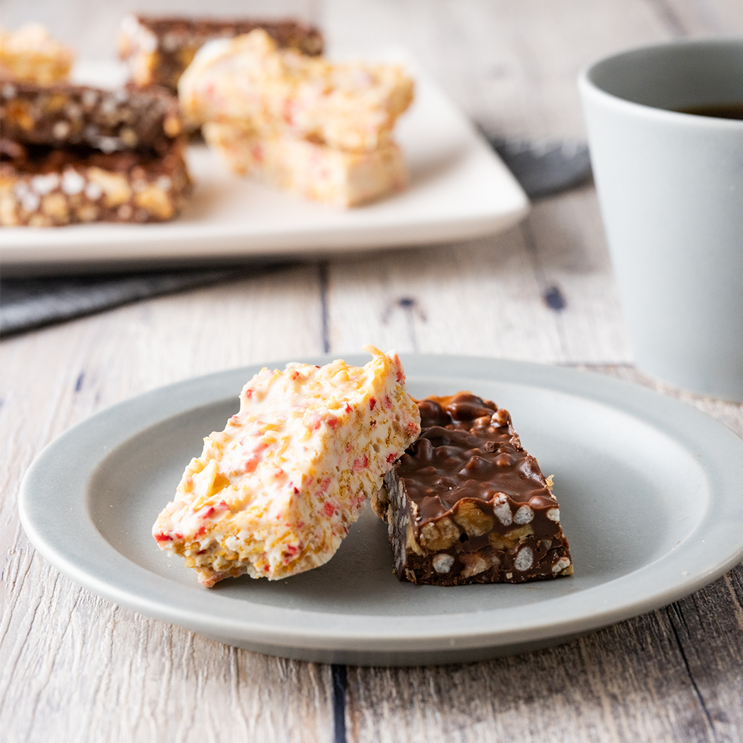 簡単!2種のチョコクランチ