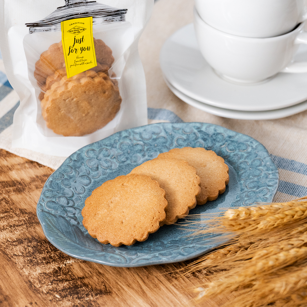 オートミールパウダー100%で作る基本のクッキー