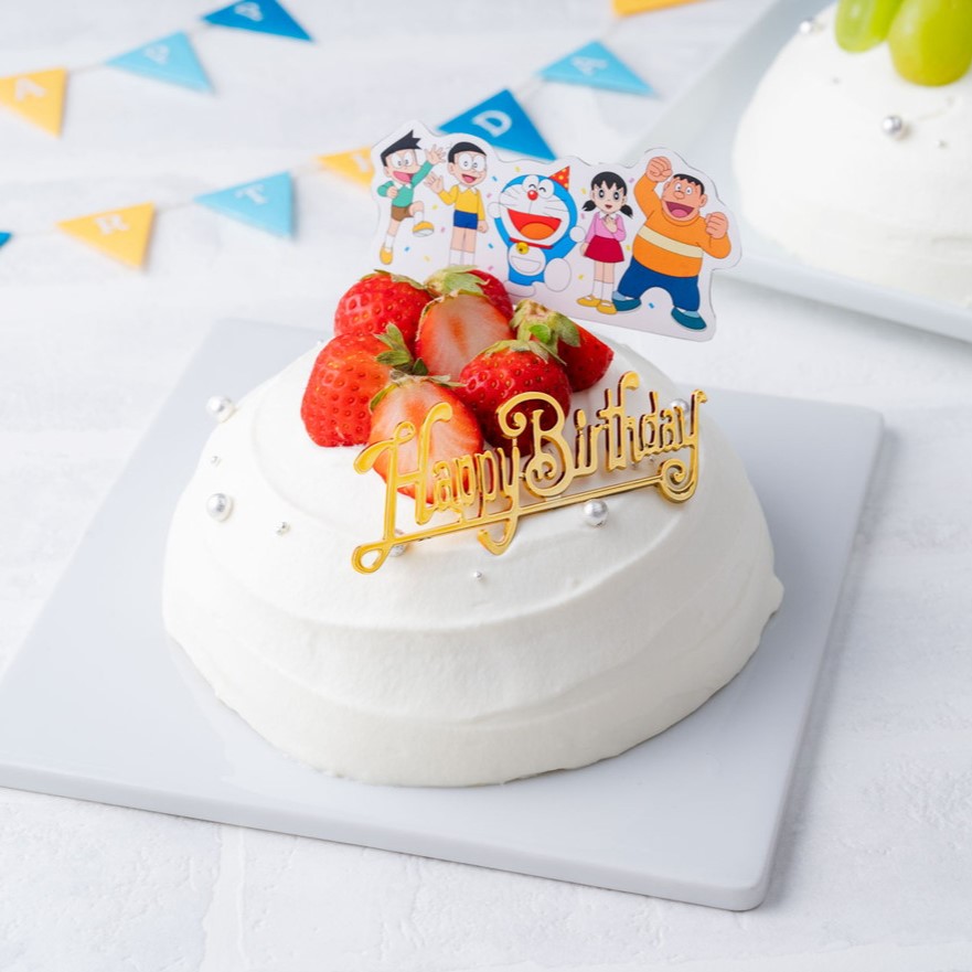 【ドラえもんバースデーケーキ大作戦】ドームショートケーキ