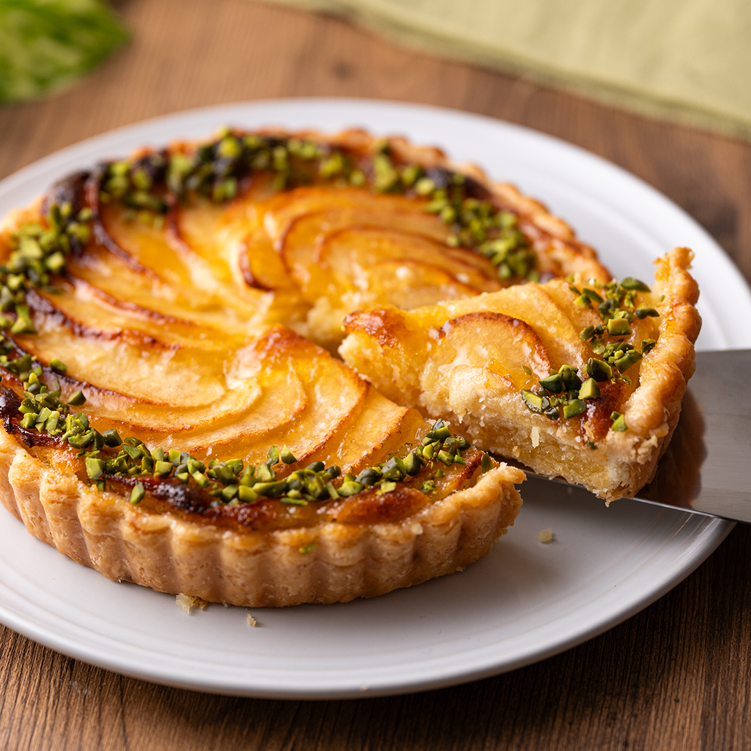 ブリゼ生地で作るリンゴのタルト