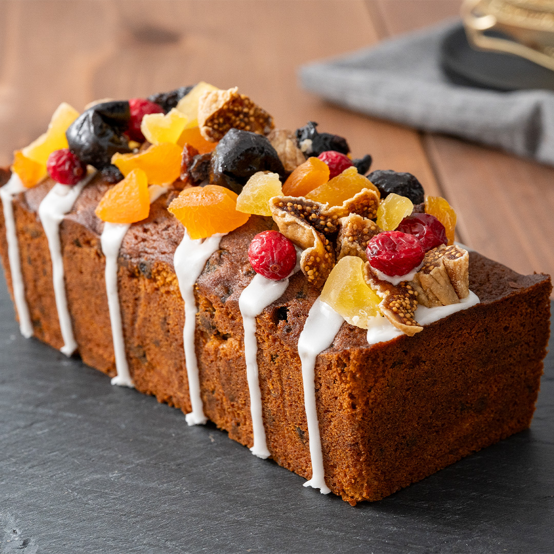 基本のフルーツパウンドケーキ