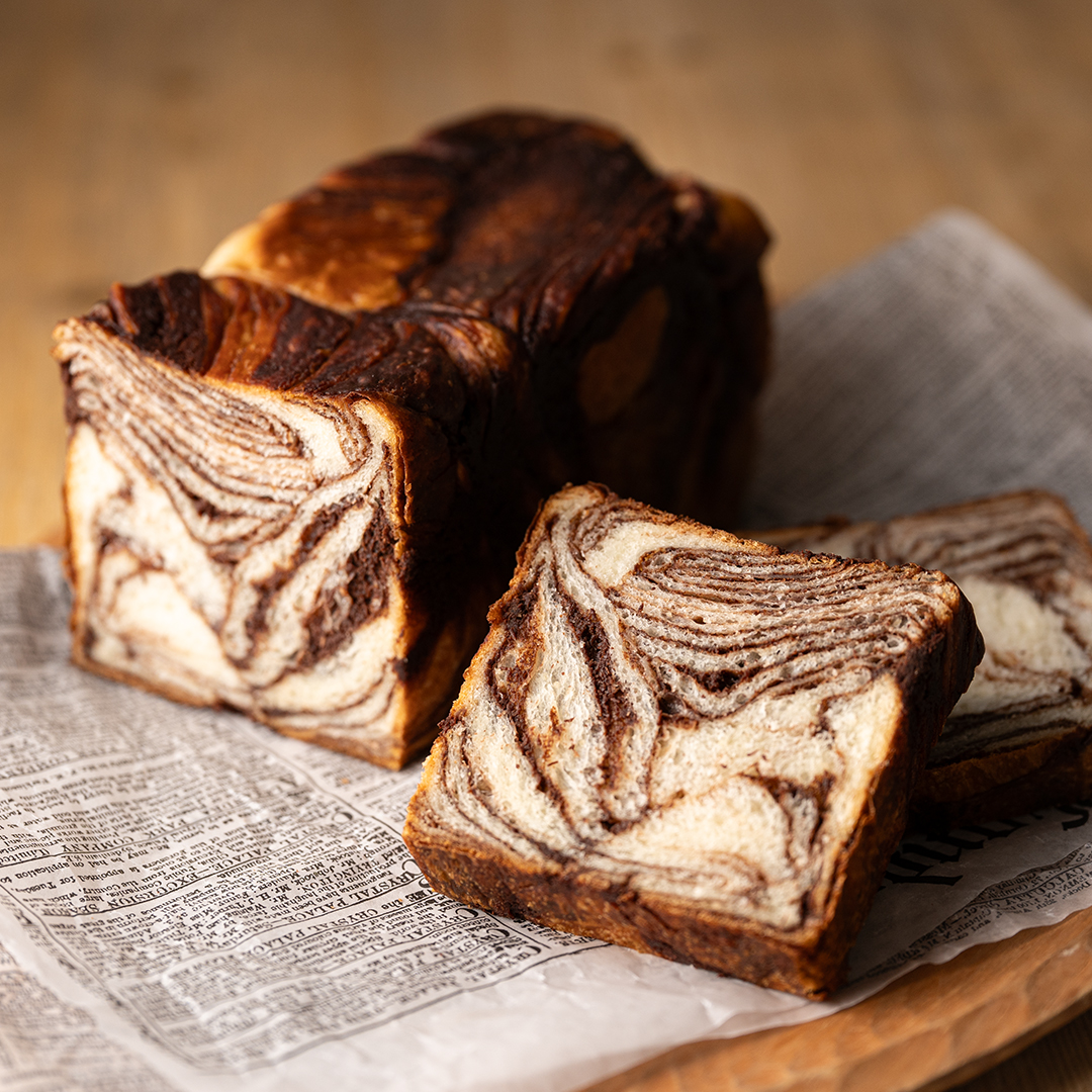 基本のチョコマーブルブレッド