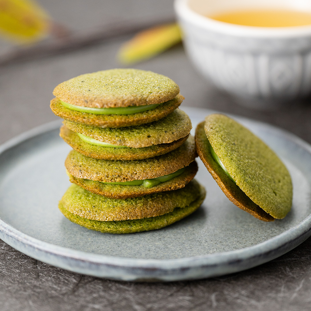 抹茶のラングドシャ