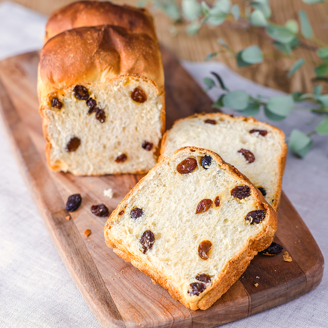 基本のレーズンパン