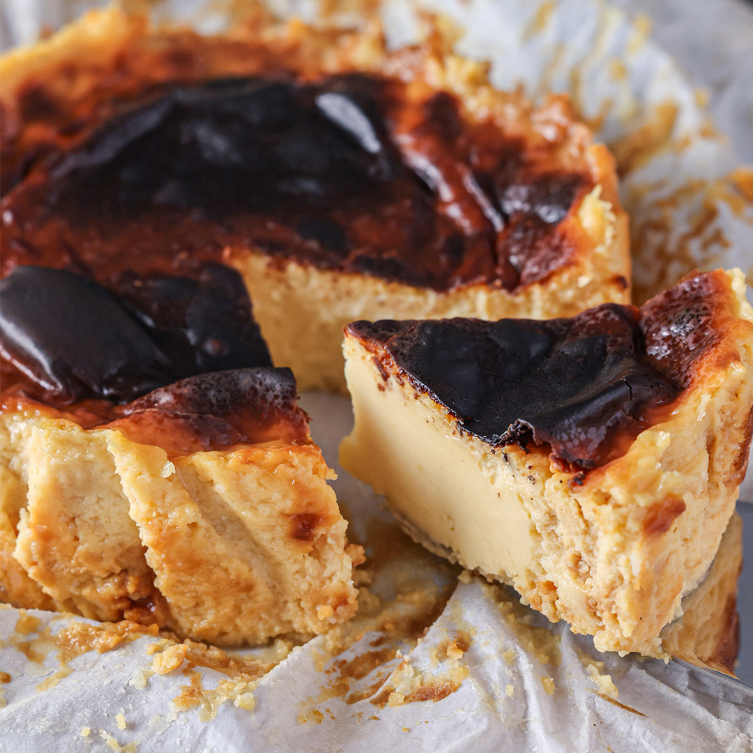 キャラメルバスクチーズケーキ