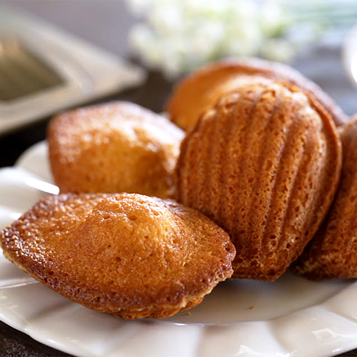 キャラメルパウダーを使用した簡単キャラメルマドレーヌ