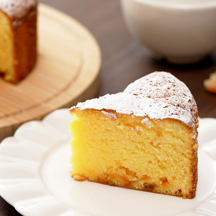 オレンジ香る　ホワイトガトーショコラ