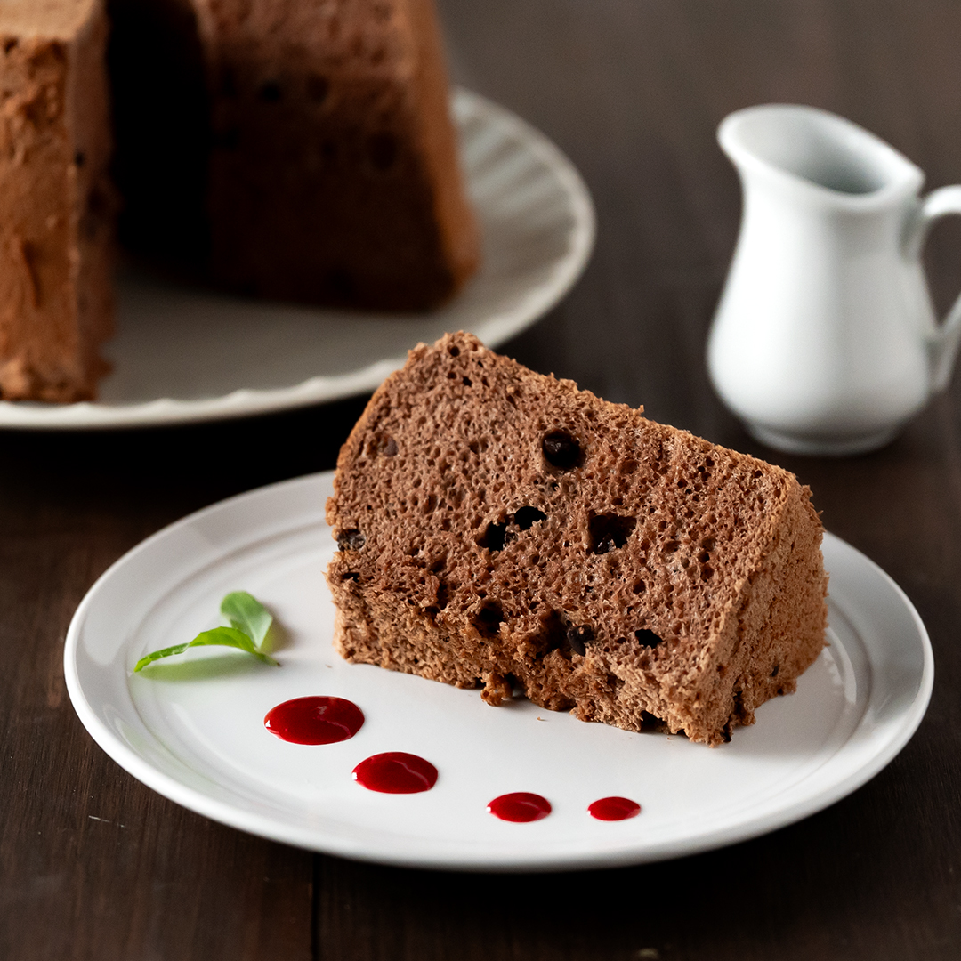 基本のチョコシフォンケーキ
