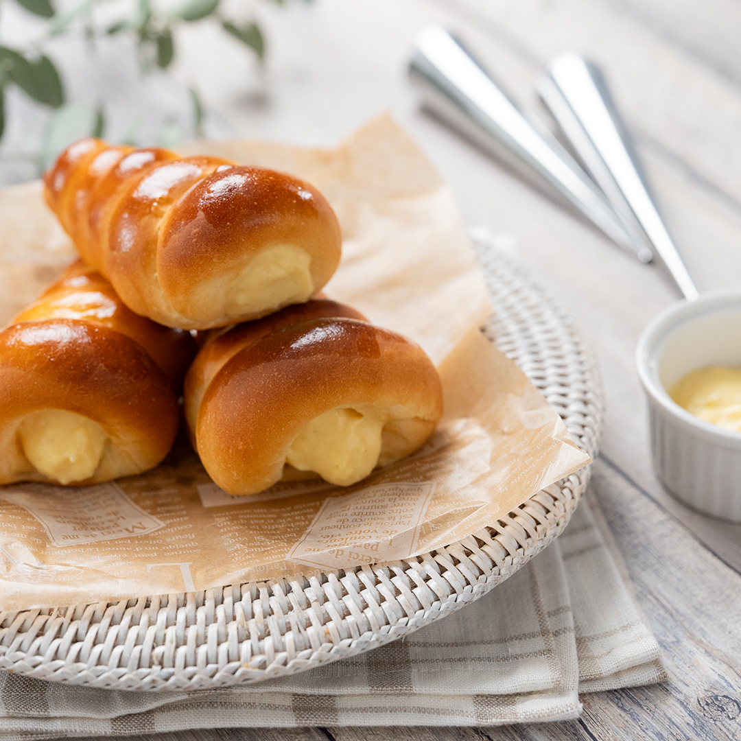 基本のクリームコロネ