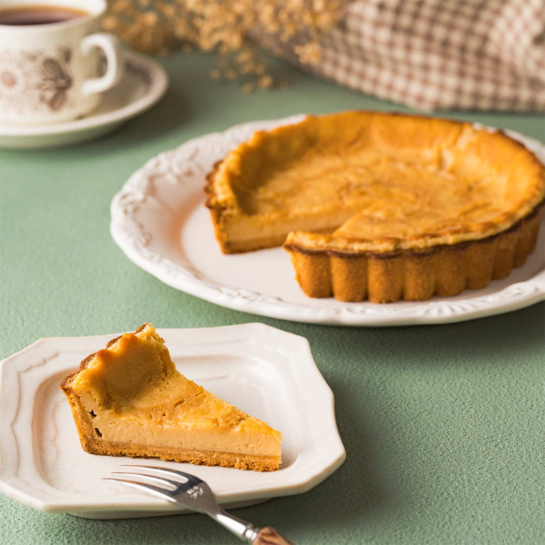 キャラメルチーズタルト