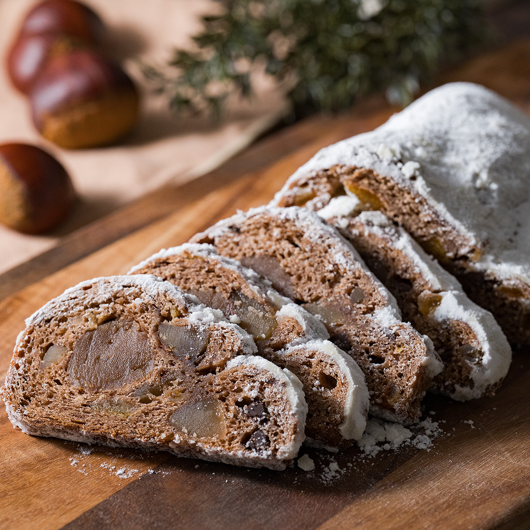 栗とショコラのシュトーレン