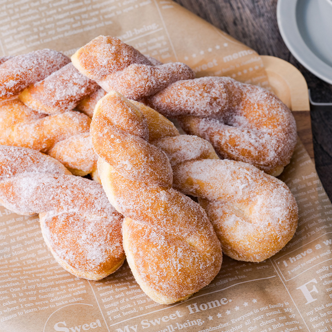 基本のツイストドーナツ・クァベギ