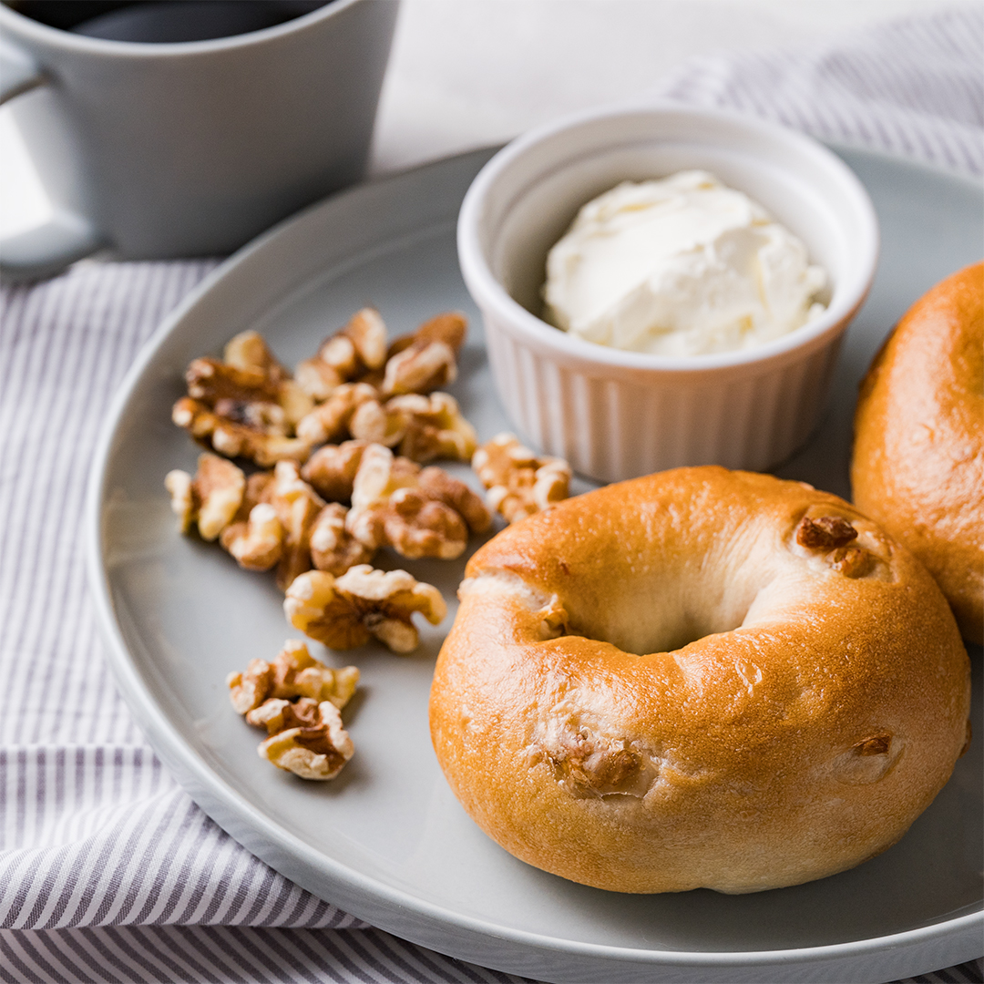 木の実のベーグル