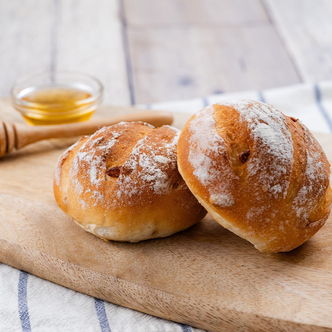 はちみつと松の実のプチパン
