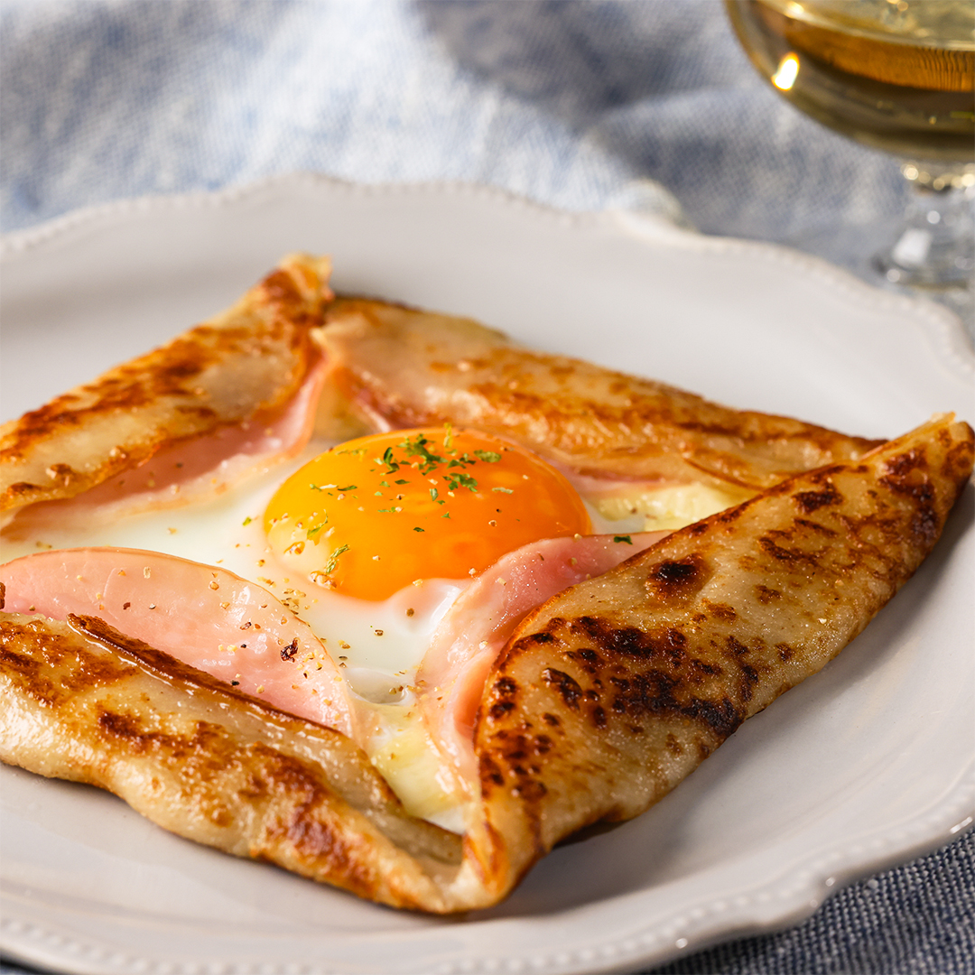 そば粉のガレット