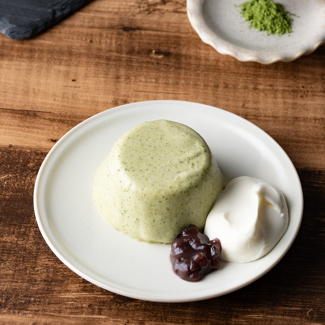 抹茶のババロア