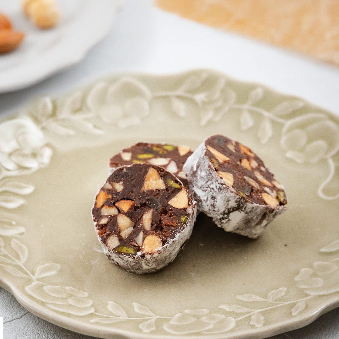 基本のチョコレートサラミ