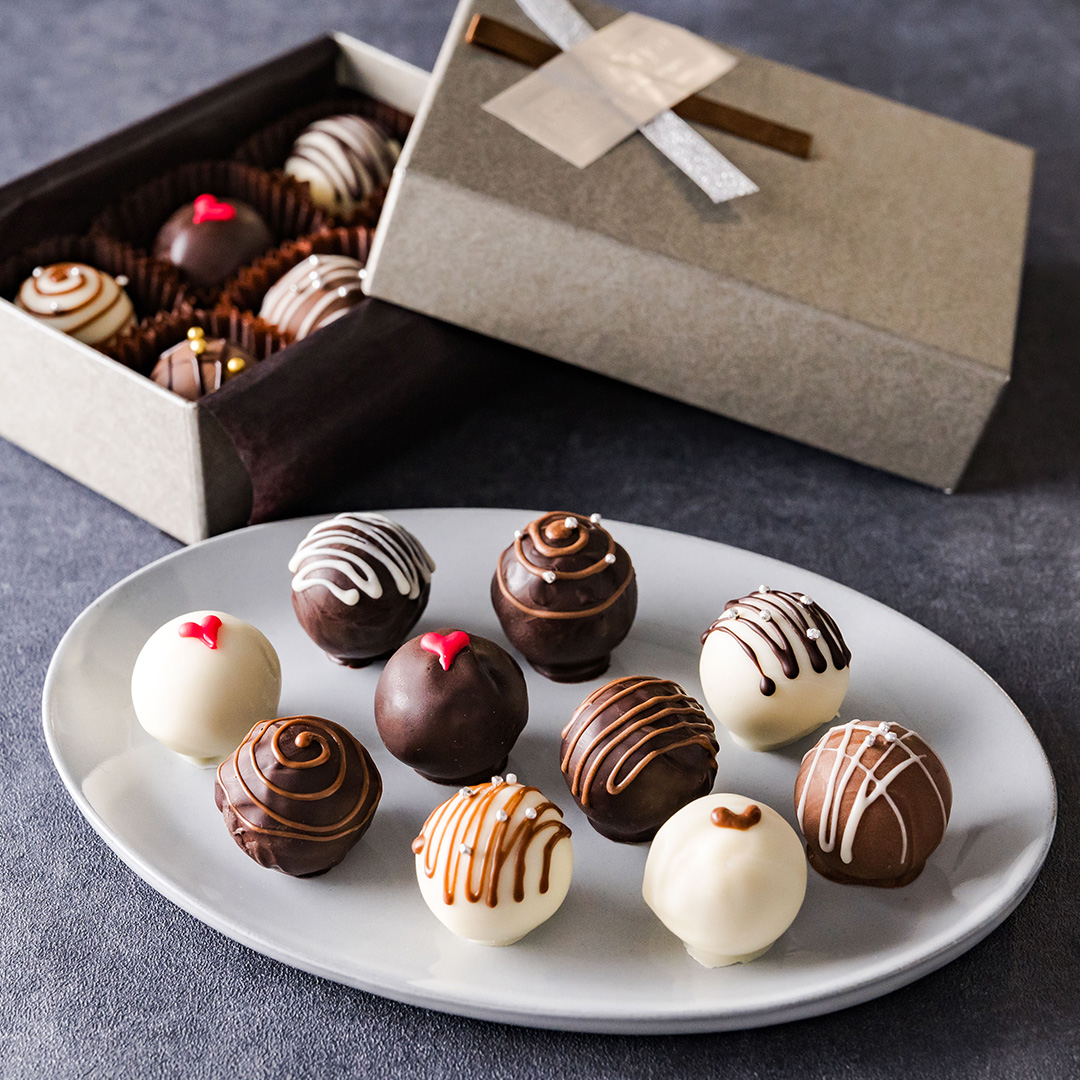 トリュフボールで作るかんたんトリュフ