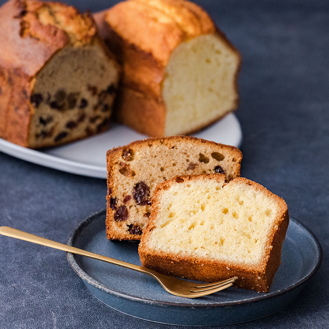 フラワーバッター法で作る パウンドケーキ&フルーツケーキ