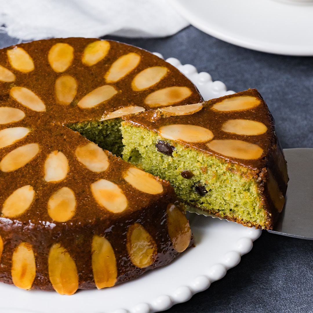 chiyoda型で作る　抹茶のパンドジェンヌ