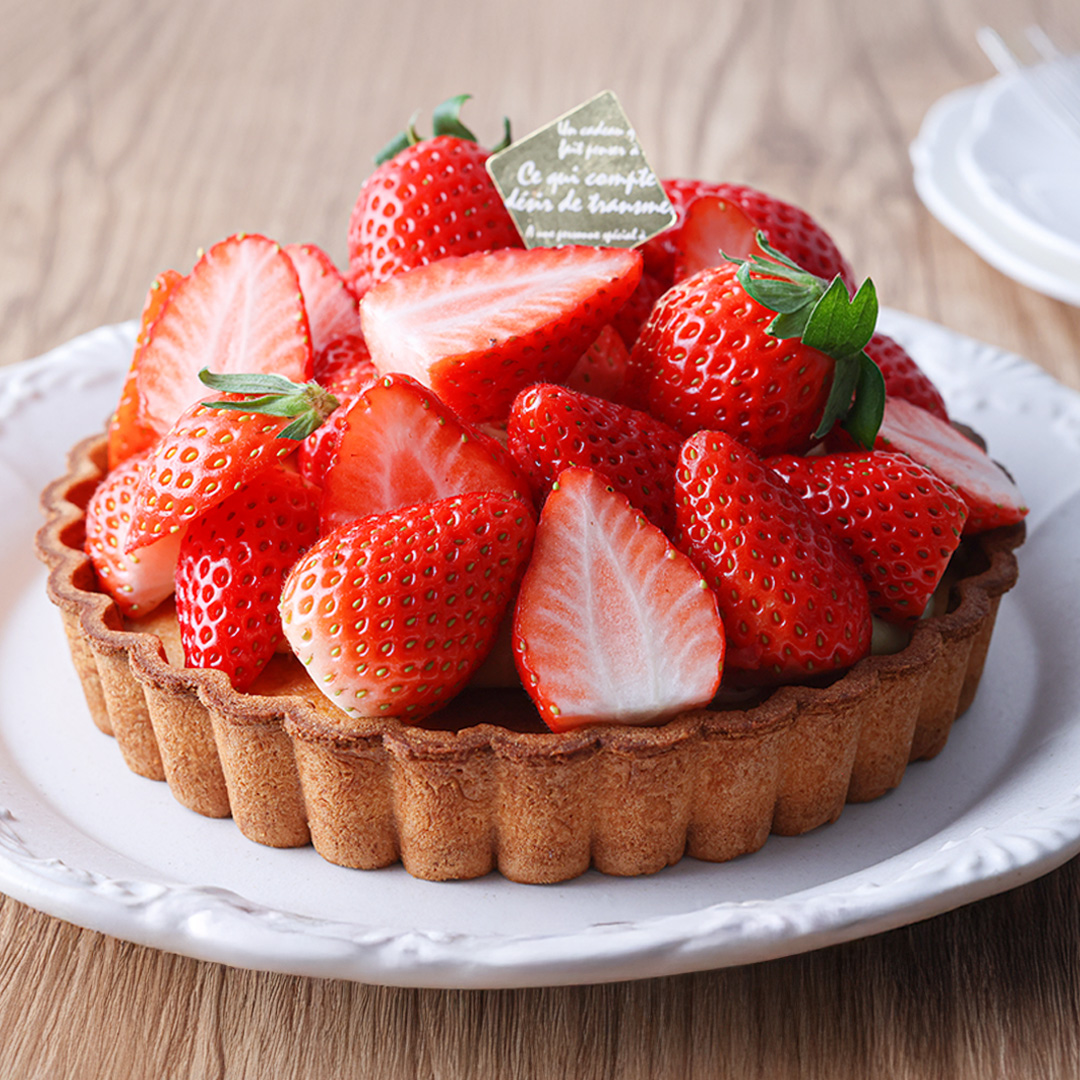 簡単いちごタルト