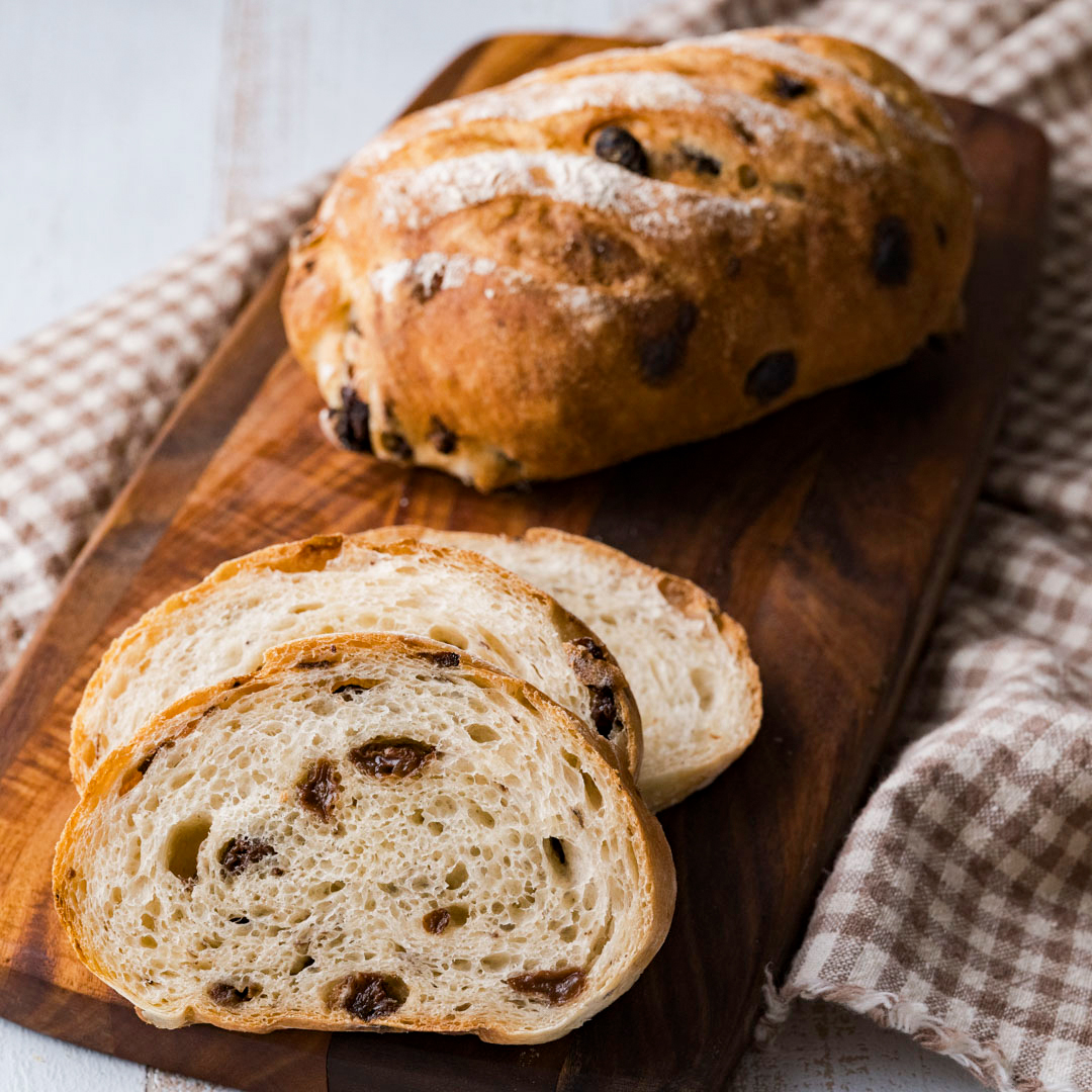 ラムレーズンのハードブレッド