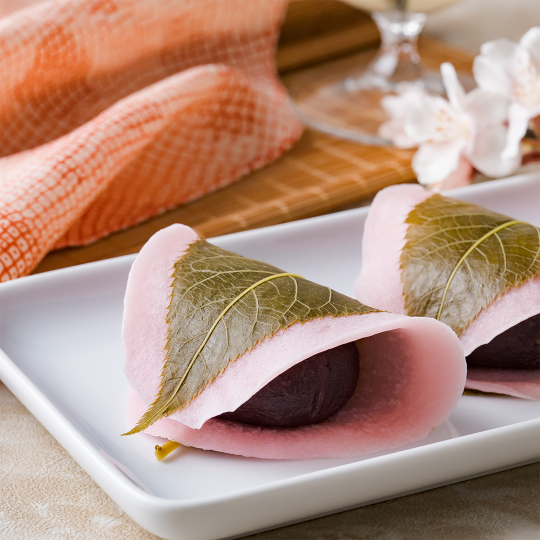 桜もち皮セット(関東風)を使った簡単桜餅
