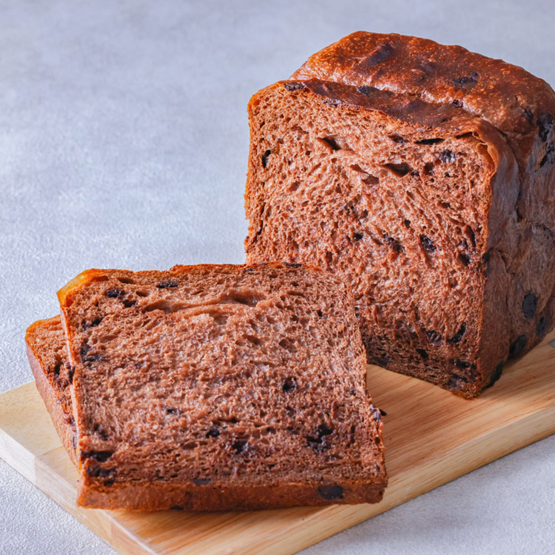 chiyoda型で作る 生チョコ食パン