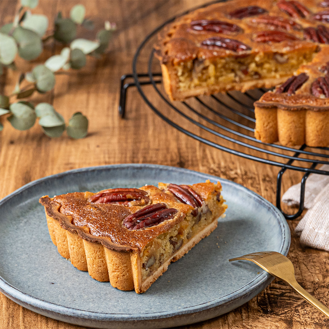 メープルのピーカンナッツタルト