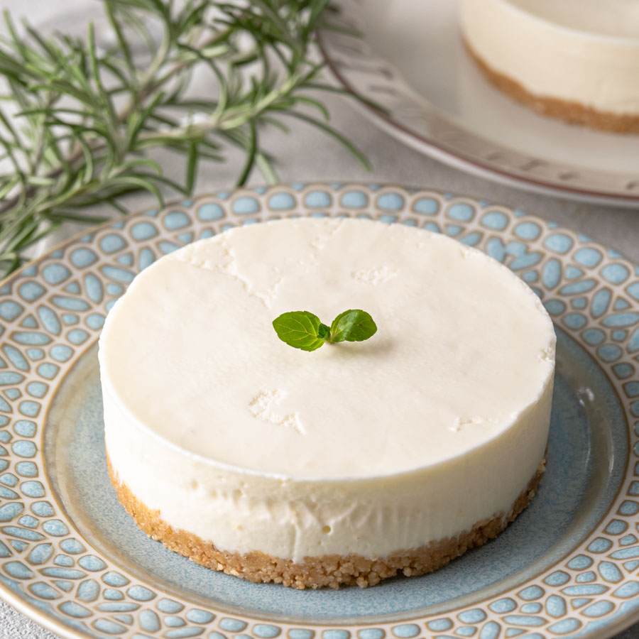 塩麹でつくる レアチーズケーキ