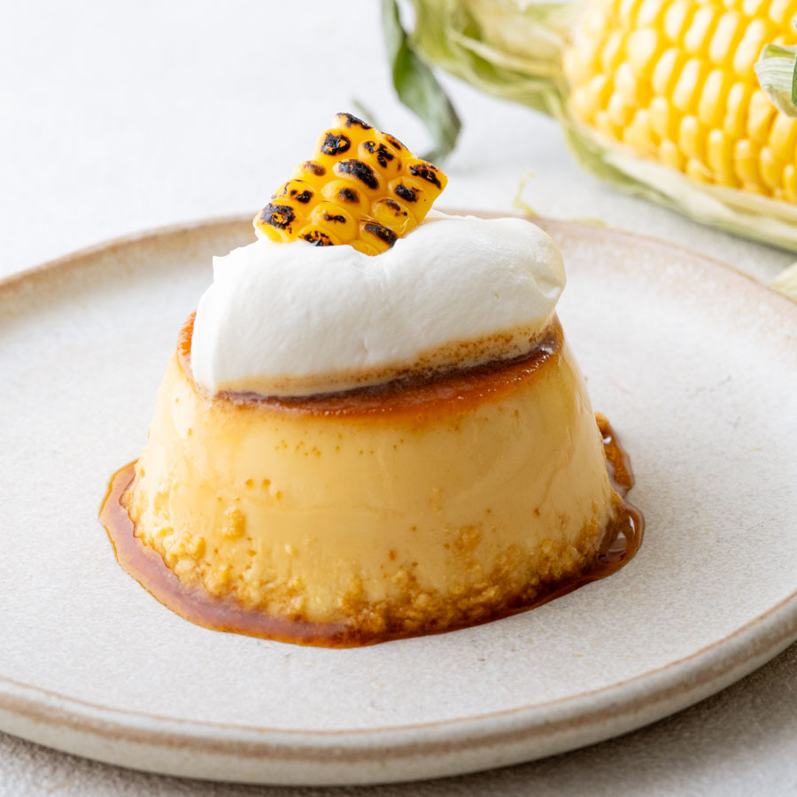 とうもろこしプリン