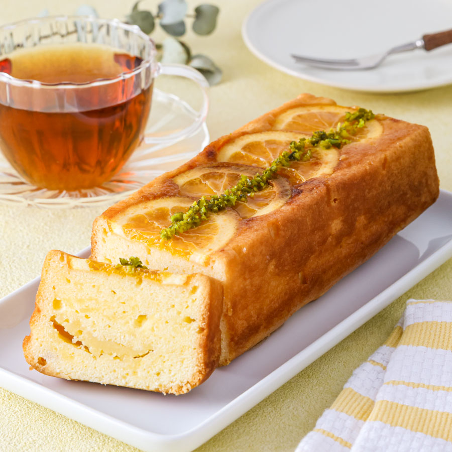 湘南ゴールド餡で作るオレンジパウンドケーキ