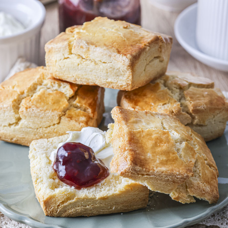 米粉で作るプレーンスコーン