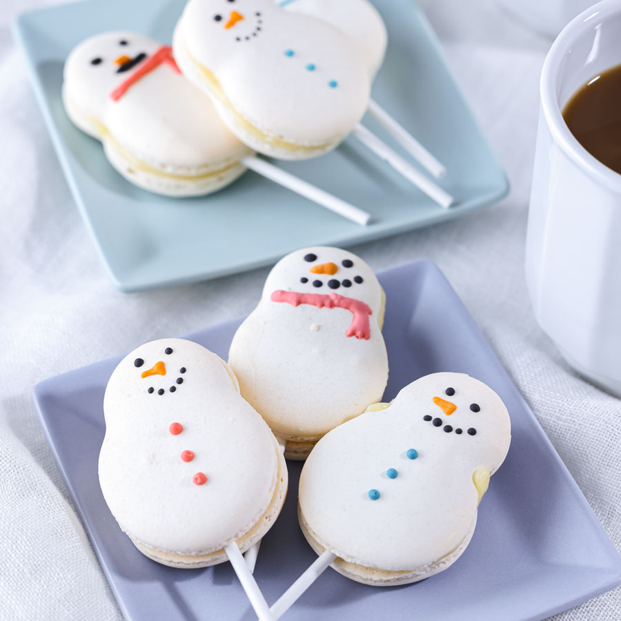 雪だるマカロン
