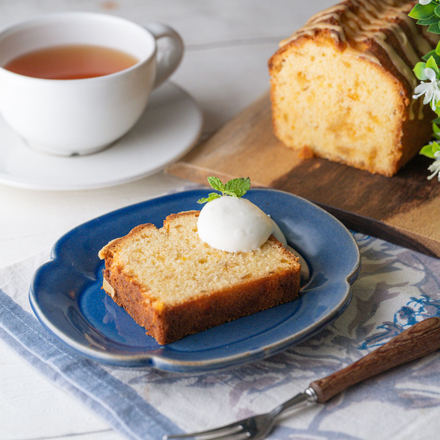 ゆずのパウンドケーキ