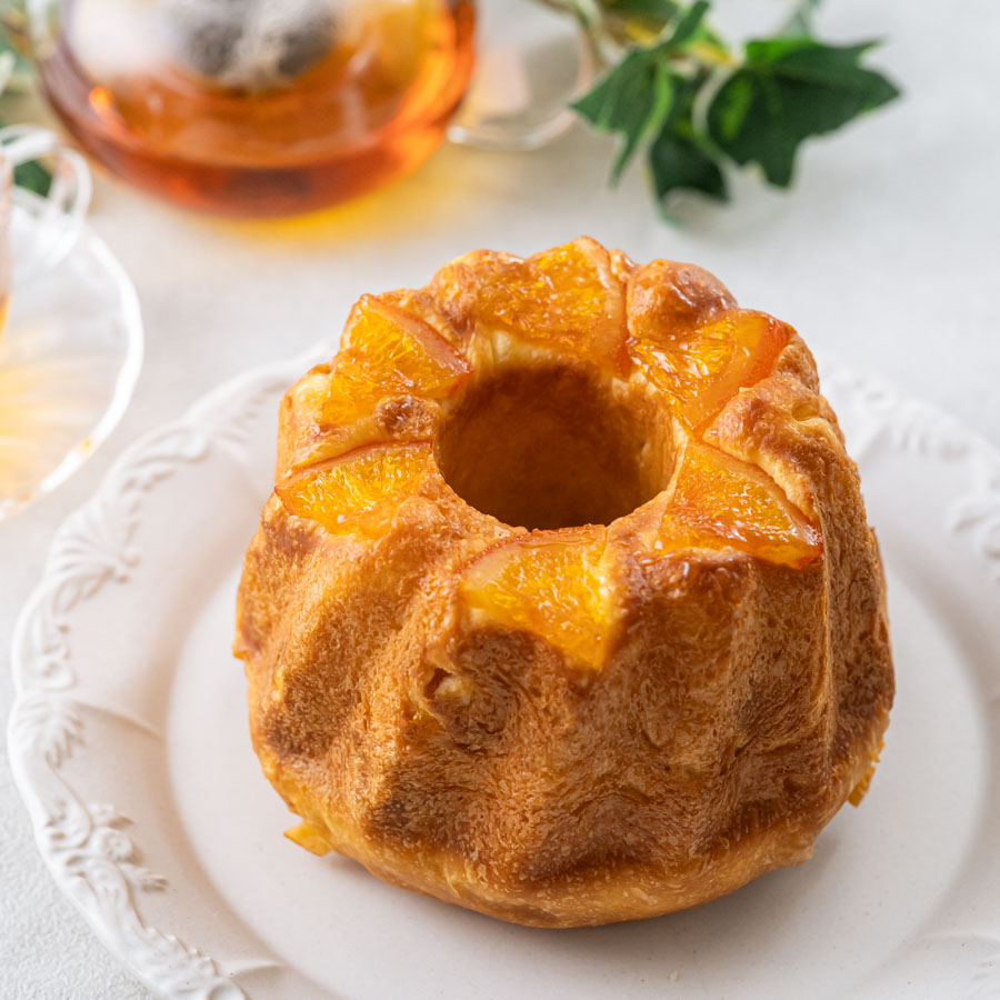 オレンジのクグロフ