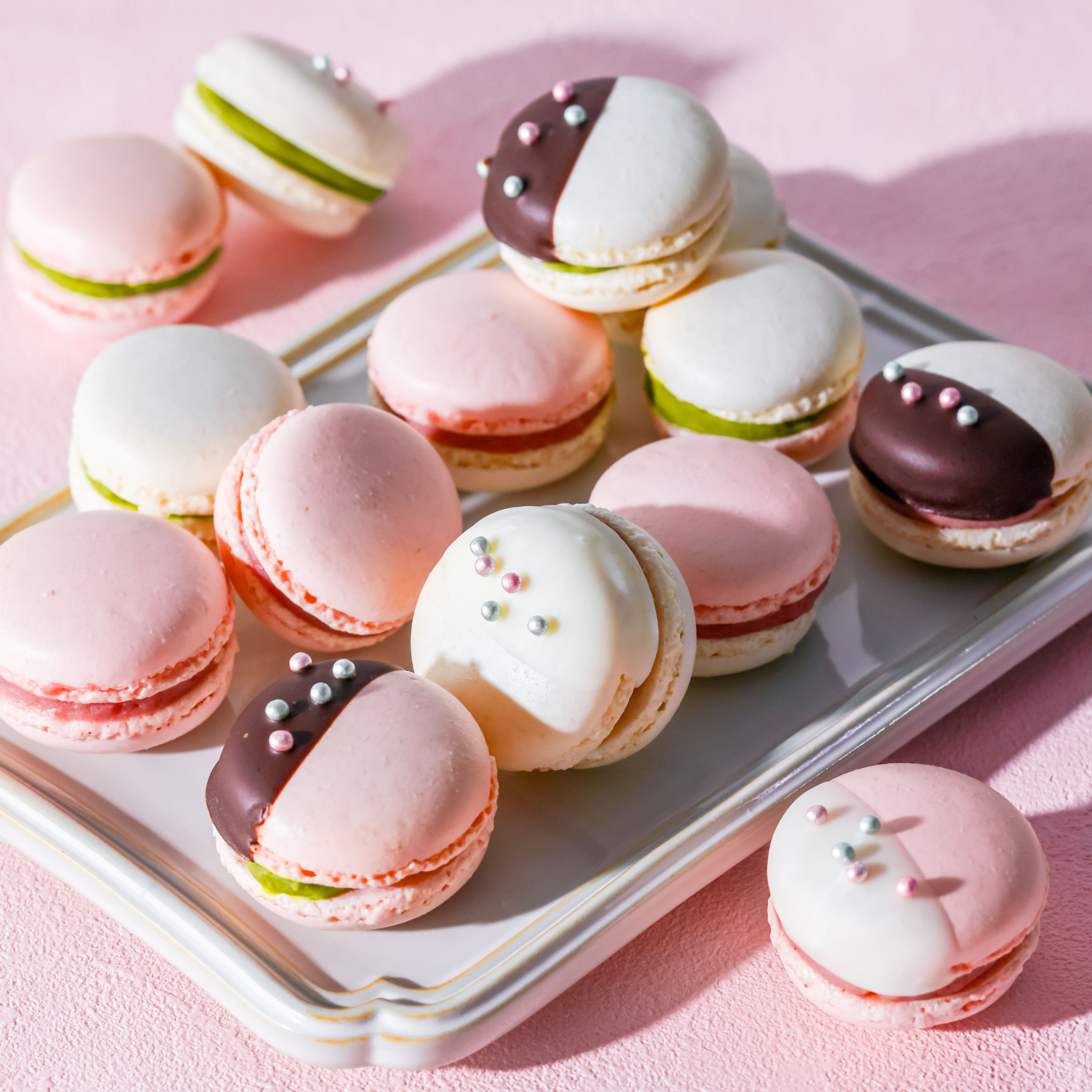 2色のときめきマカロン