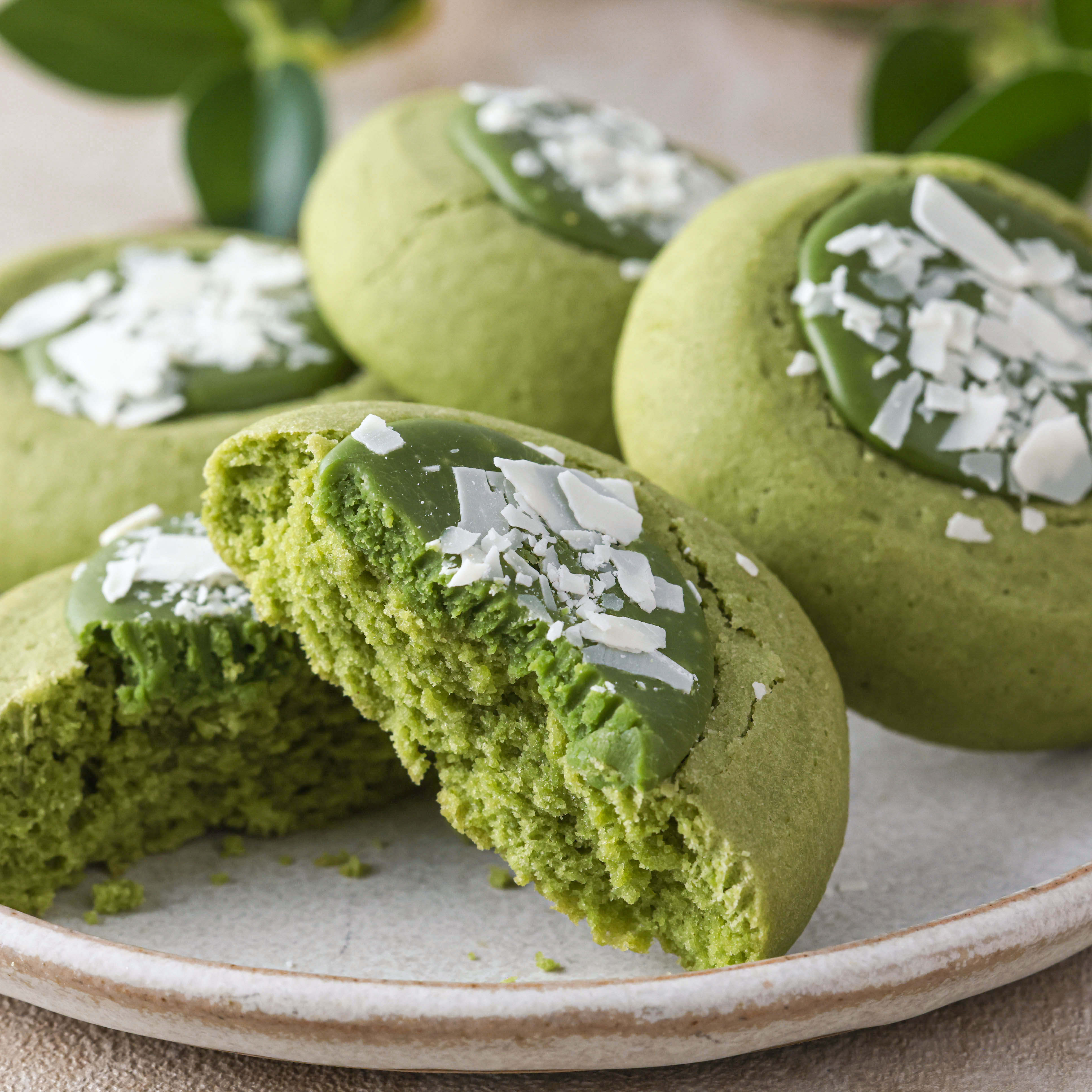 抹茶ガナッシュクッキー