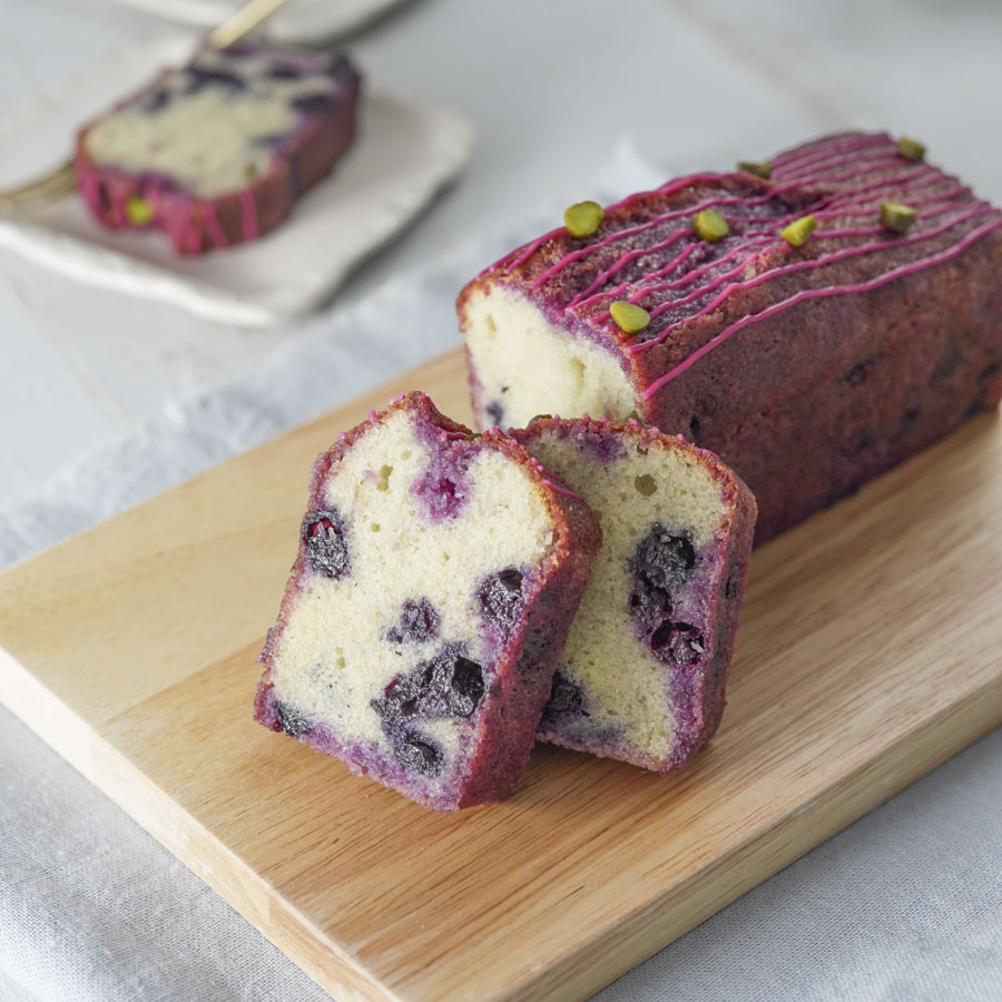 ブルーベリーのパウンドケーキ