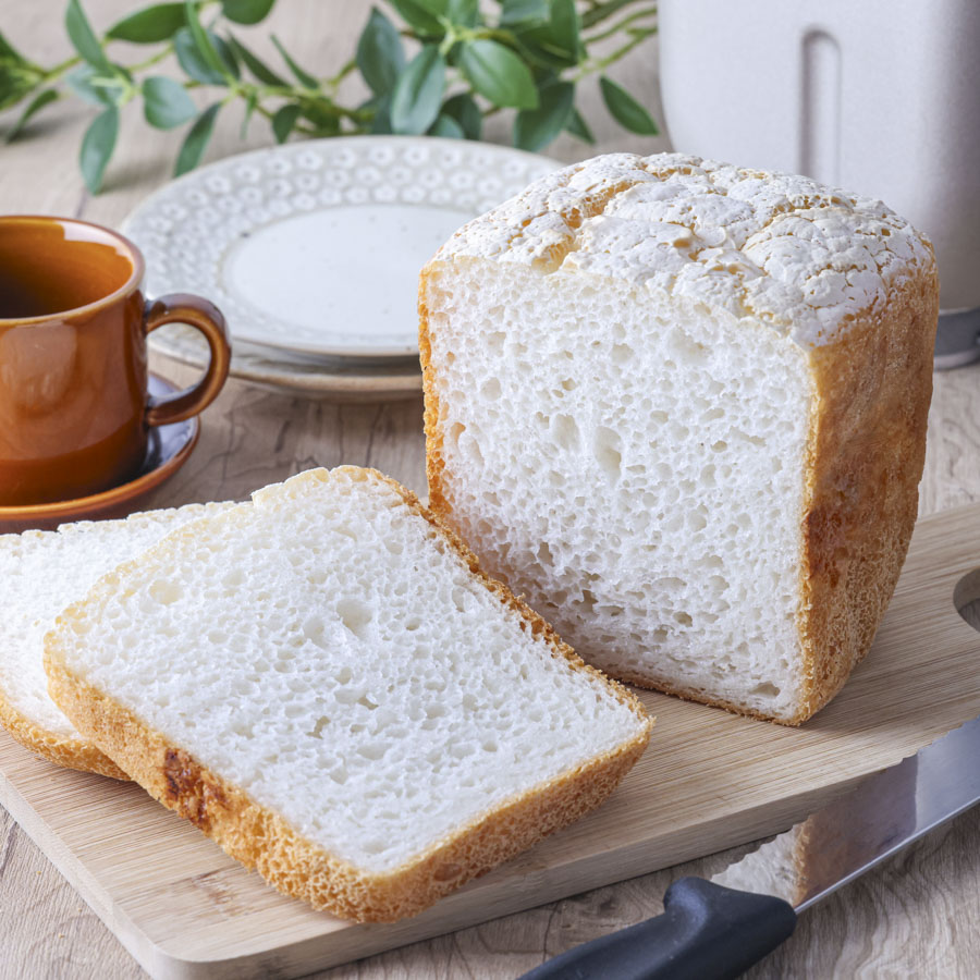 米粉100%で作る!HB食パン