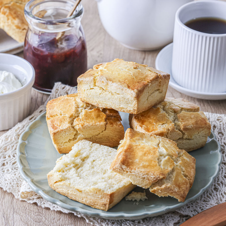 米粉100%で作る!基本の米粉スコーン
