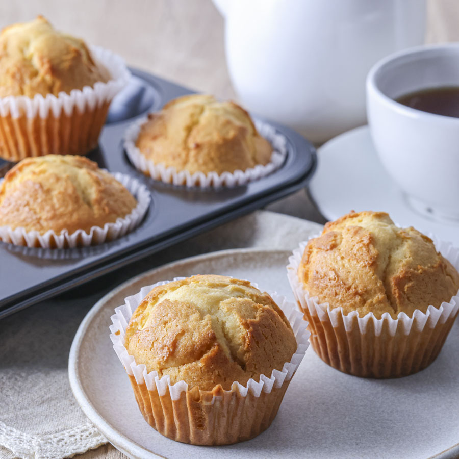 米粉100%で作る!基本の米粉マフィン