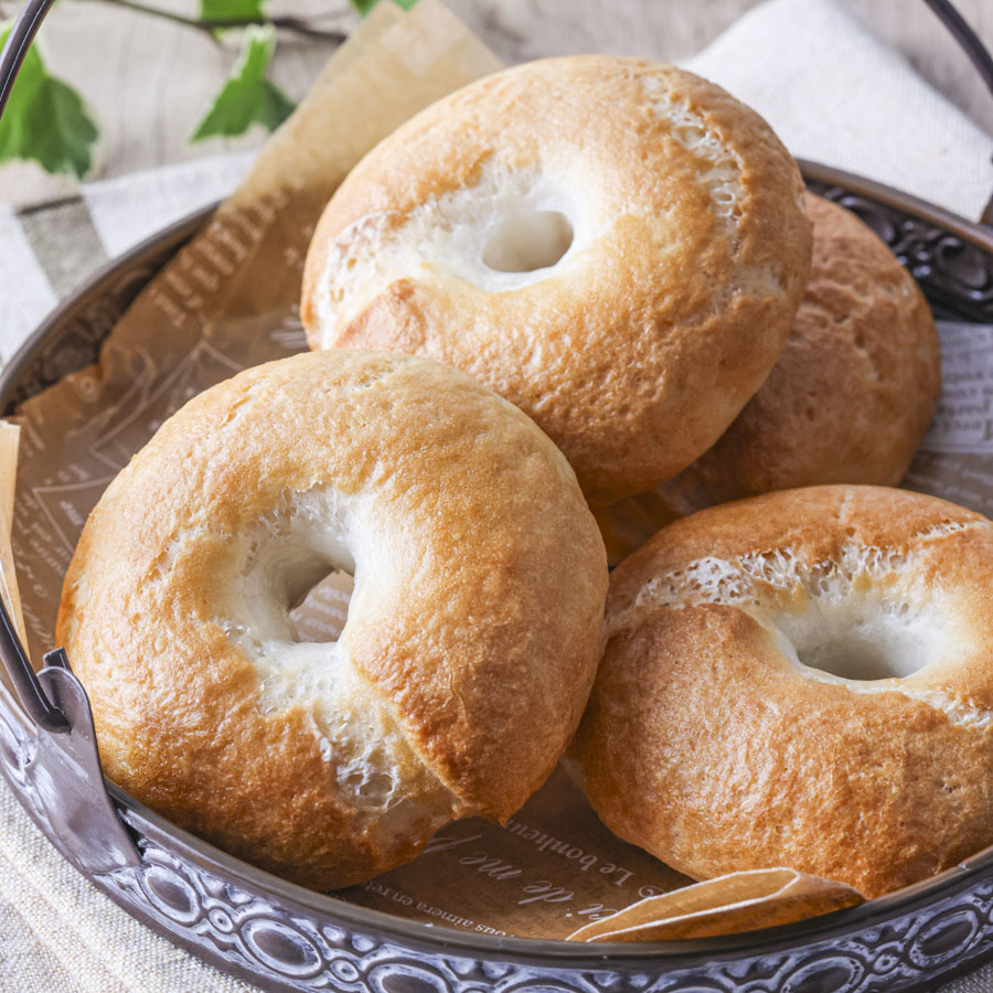 米粉100%で作る!米粉のベーグル