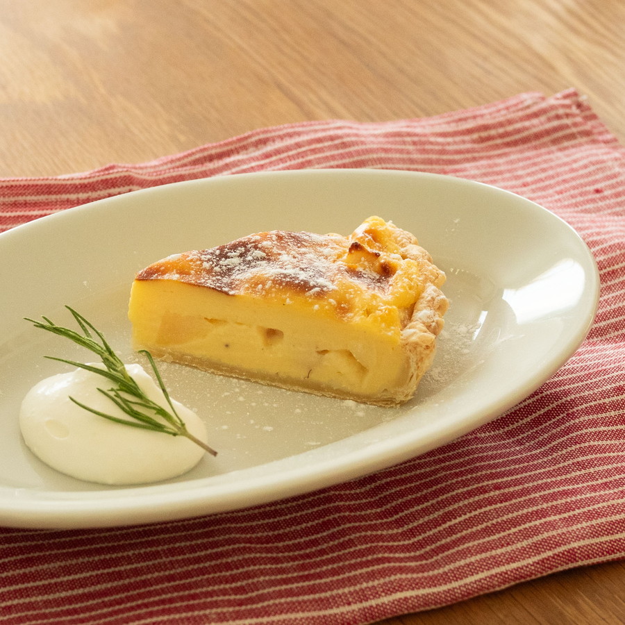 冷凍パイシートでつくる!りんごのフラン