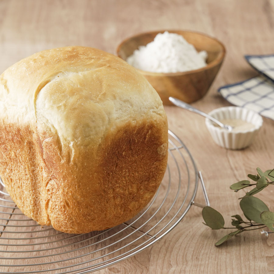 ホームベーカリーで簡単!白神こだま酵母の基本の食パン