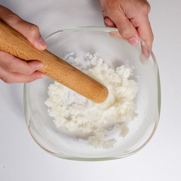 3 じゃがいもを潰す