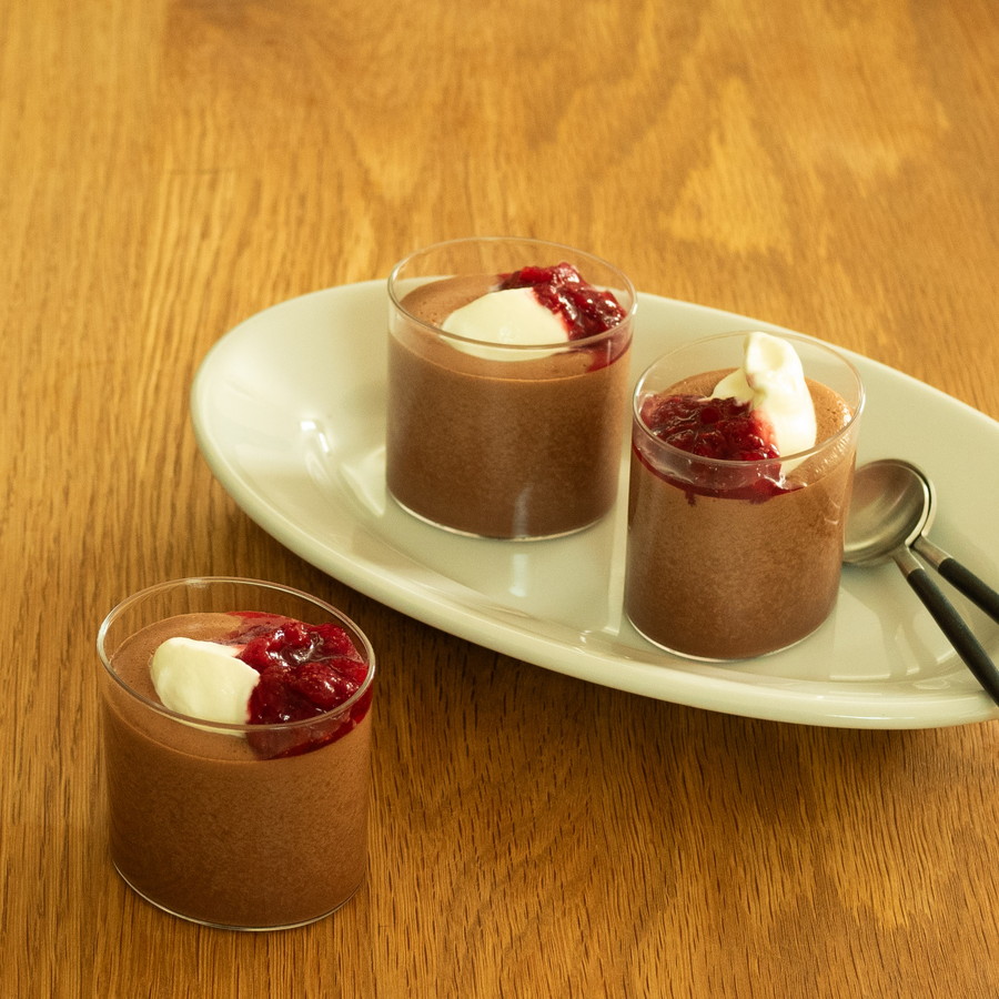 ラズベリーチョコレートムース