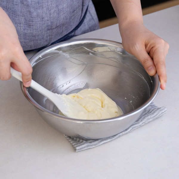 1　レアチーズ生地